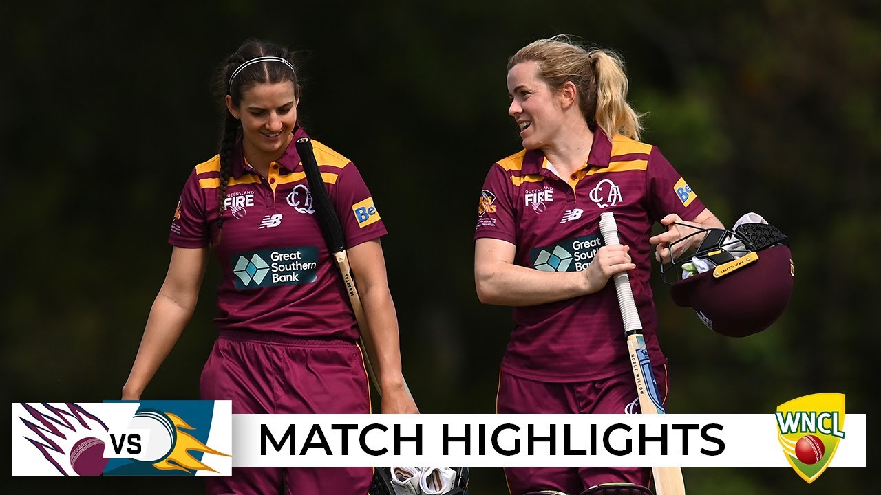 Jonassen, Redmayne set up big Queensland win | WNCL 2022-23