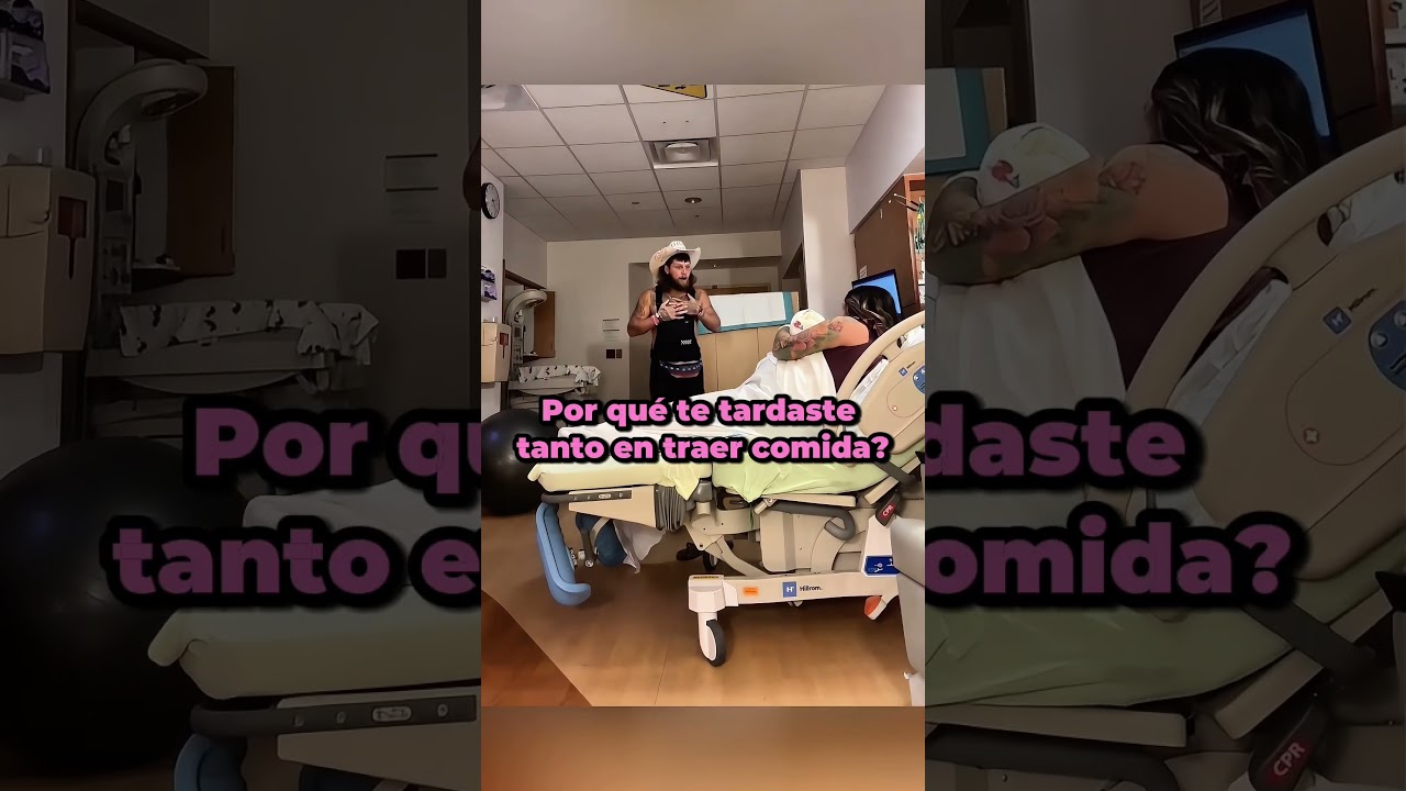 El momento elegido por papá fue HORRIBLE💀 #prank #hospital #funny