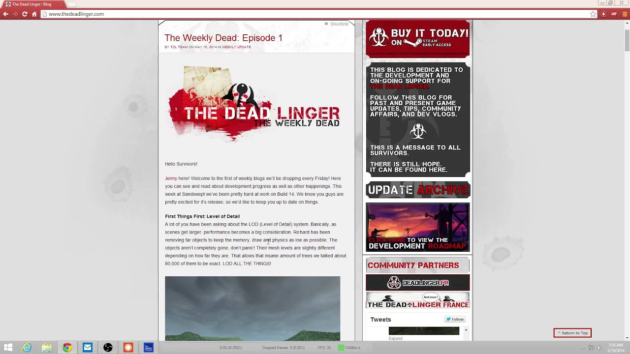 The Dead Linger Twitter Review 17