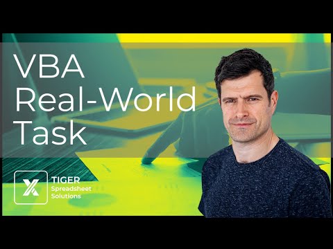 How To Use Excel VBA Code Real Example S2 P7