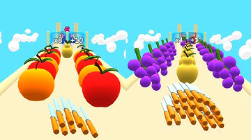 Slice Run! Very satisfying and relaxing ASMR slicing game