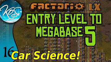 Factorio 1.X Entry Level to Megabase 5 - 16 - BLUE CIRCUITS & CAR SCIENCE! - Guide, Tutorial