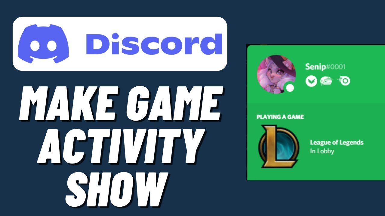 How to Make Game Activity Show on Discord 