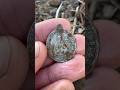 Beautiful medal of Jesus probably early 1900 #metaldetecting #medal #religion #treasuresearch