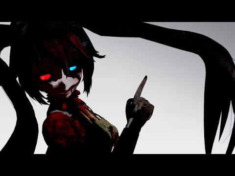 MMD BLOODY GOTH MIKU WILDFIRE 