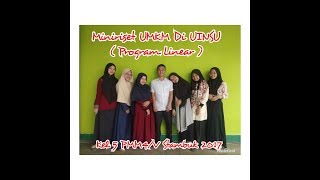 Mini riset UMKM di UINSU oleh kelompok 5 Program Linear - PMM4/V stambuk 2017