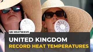 Feeling the heat: Record-breaking heatwave as temperatures soar in UK
