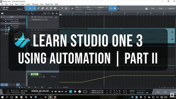 Learn Studio One 3 | Using Automation - Part II