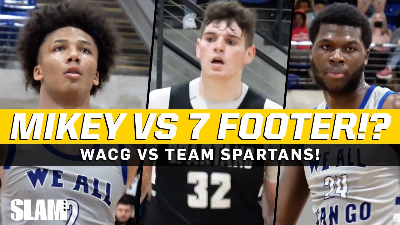 Mikey Williams, Chris Livingston, & WACG 🆚 7 FOOTER Donovan Clingan!!!