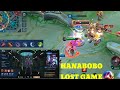 Hanabi Marksman MLBB Lost Streak Game