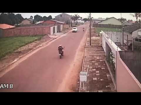 Vídeo mostra grave acidente entre duas motos em Itaituba