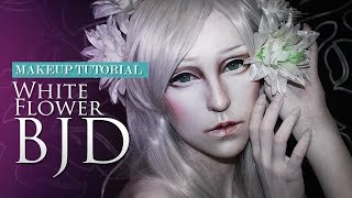Makeup tutorial - [ White Flower BJD]