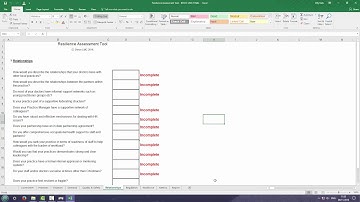 GP Resilience Assessment Toolkit - How To