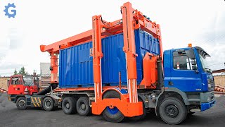 The most impressive port trailers you have to see ▶ Seacom, Combilift, HAMMAR