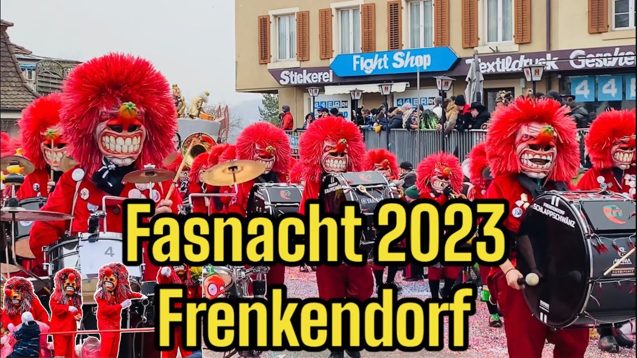 Fasnacht 2023 in Frenkendorf  BL Switzerland 🇨🇭