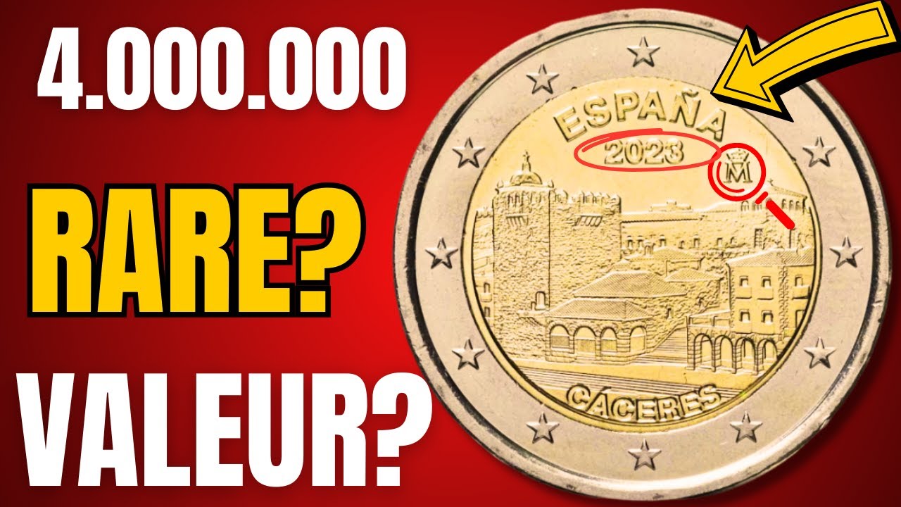 Avez-vous dans votre collection cette pièce RARE de 2 EURO ESPAGNE 2023