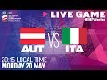 Austria vs. Italy | Full Game | 2019 IIHF Ice Hockey World Championship