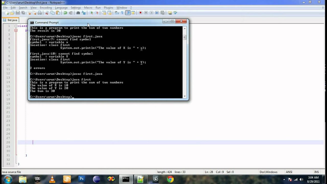 Learn Java in Hindi 4 Using Variables YouTube