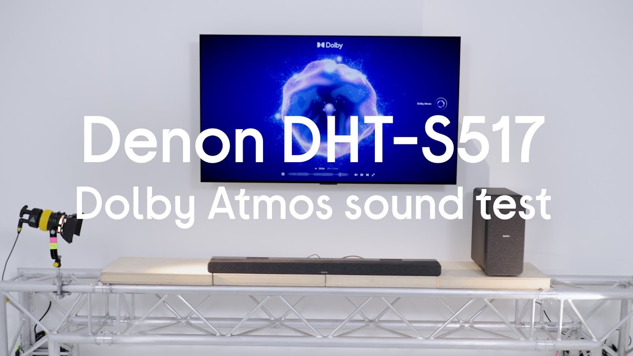 DHTS-517 Wireless Soundbar Atmos sound test - Hands - YouTube