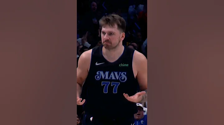 Luka does the MJ SHRUG as he DESTROYS the new Harden Clippers👀 - 天天要闻