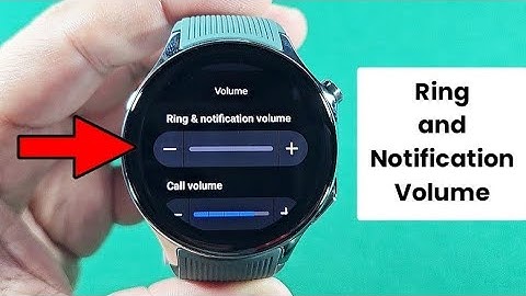 How to change ring or notification sound OnePlus Watch 2