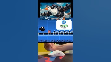 HARDEST Cube Rat Trap in Geometry Dash! #shorts