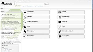 Batch checkout i Koha