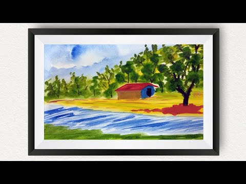 Featured image of post Easy Drawing Scenery Watercolor - Having traveled to practically every corner of the world, i draw inspiration for my art from the people, foods, and traditions of many different cultures.