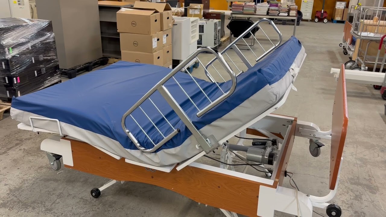 GovDeals: Rolling Adjustable Full Size Bariatric Medical Bed