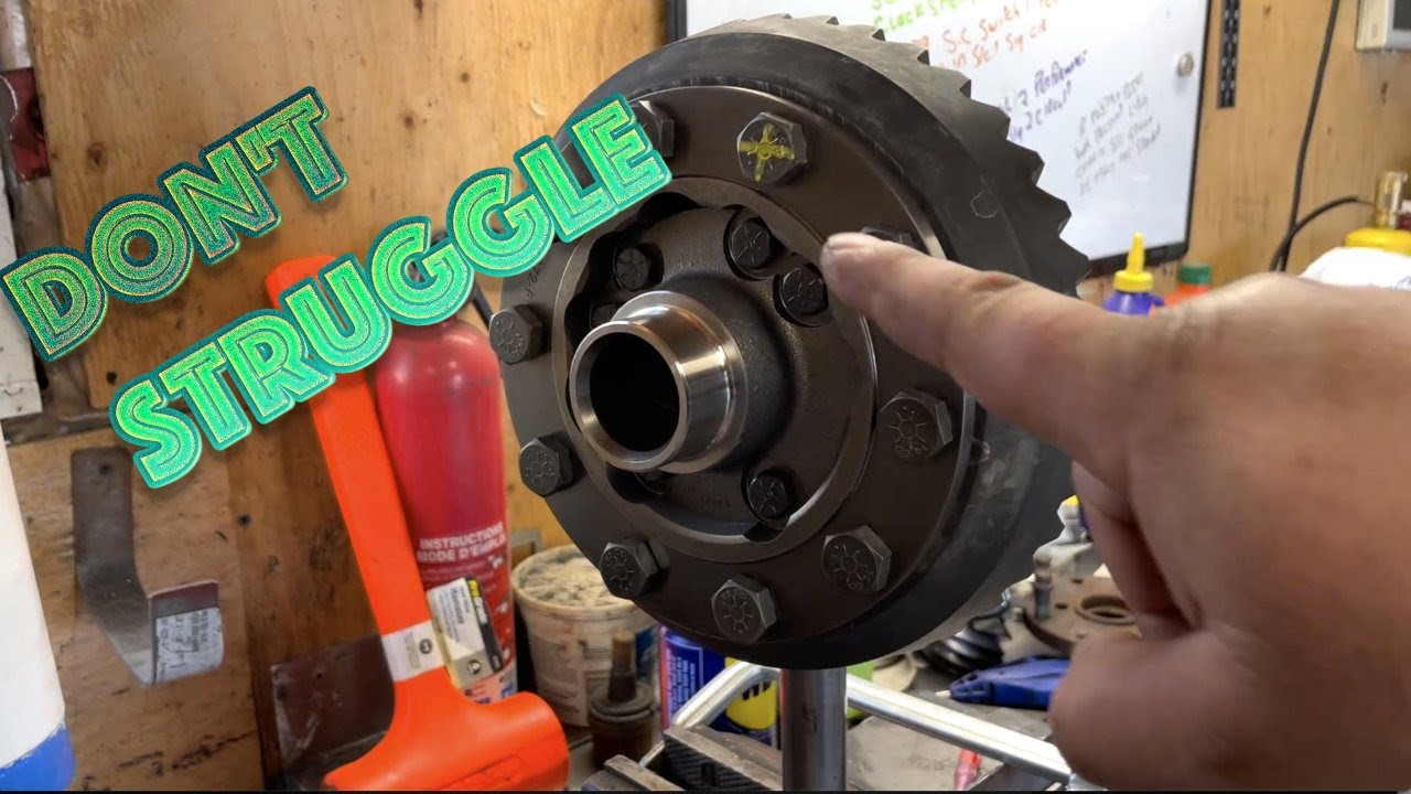 How to Install A Ring Gear on a Differential Carrier DIY YouTube