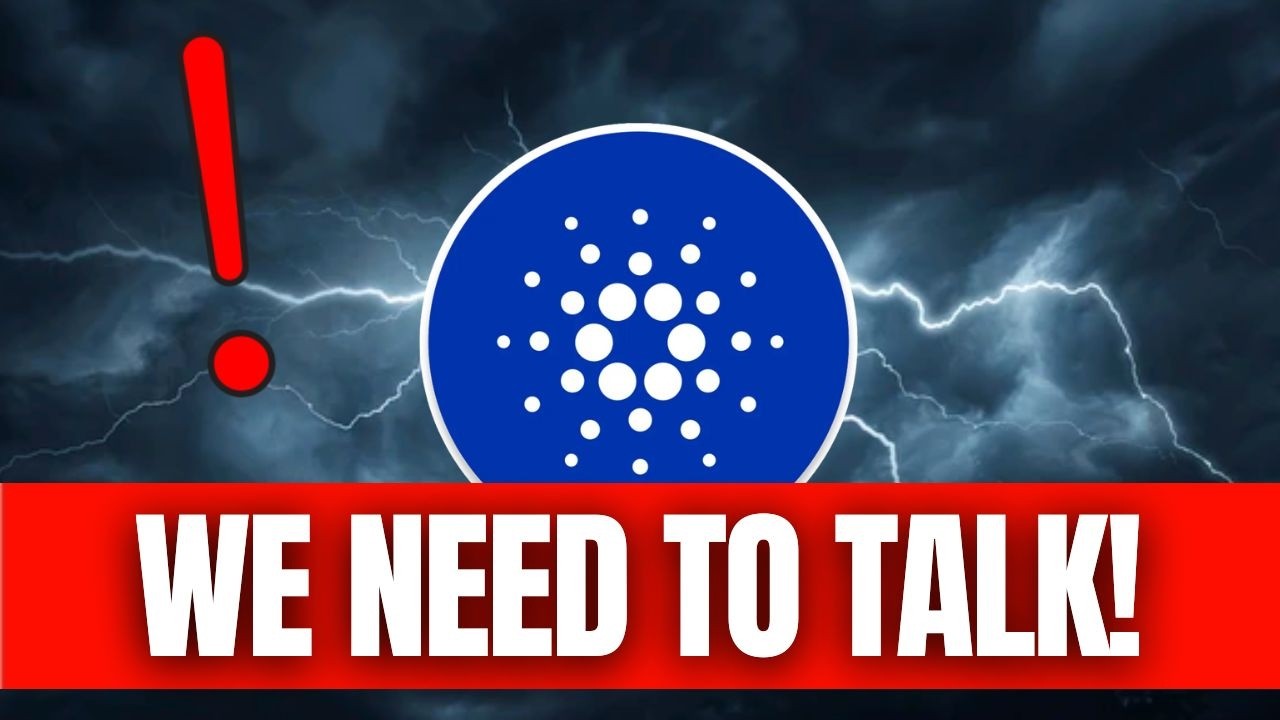ДЕРЖАТЕЛИ CARDANO (ADA), НАМ НУЖНО ПОГОВОРИТЬ, ВОТ ПОЧЕМУ!! | СЛУШАЙТЕ ВНИМАТЕЛЬНО | ПРОГНОЗ ЦЕНЫ...