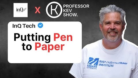 Professor Kev Show with Saharsha Navani from inQ Technologies.