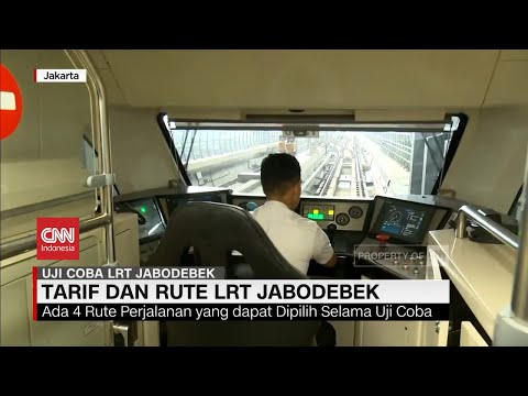 Ini Rute LRT Jabodebek dan Berapa Tarif Idealnya?