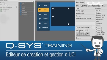 Q-SYS Level One Training  |  UCI Creation and Management (FR)