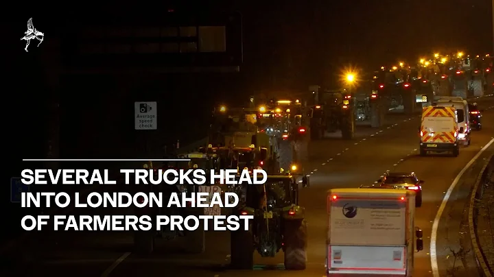 Watch: Tractors flout police conditions ahead of farmers protest in London