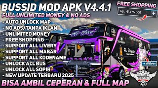 UPDATE BUSSID 4.4.1!! BUSSID APK MOD + OBB V4.4.1 UNLIMITED MONEY TERBARU 2025 | SUPPORT CODENAME screenshot 4