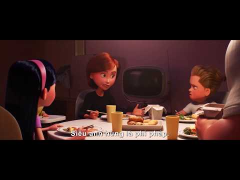 Gia Đình Siêu Nhân 2 của Disney/Pixar | Trailer