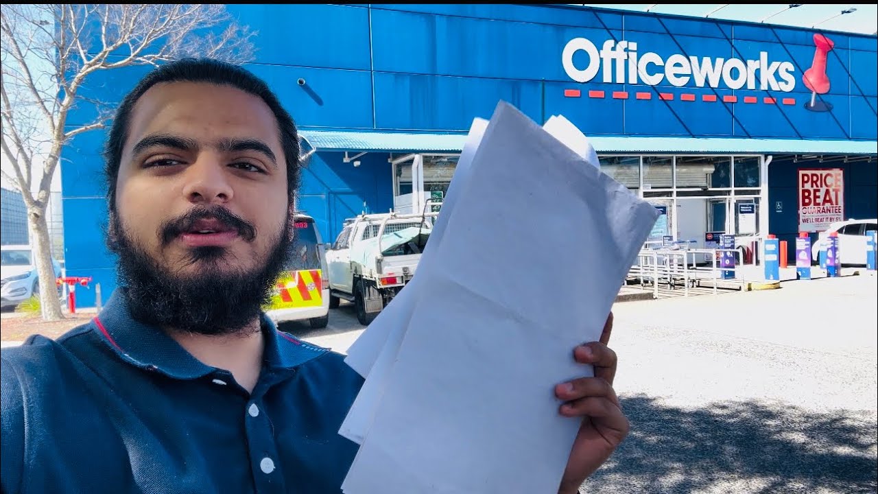Visit to officeworks youtube