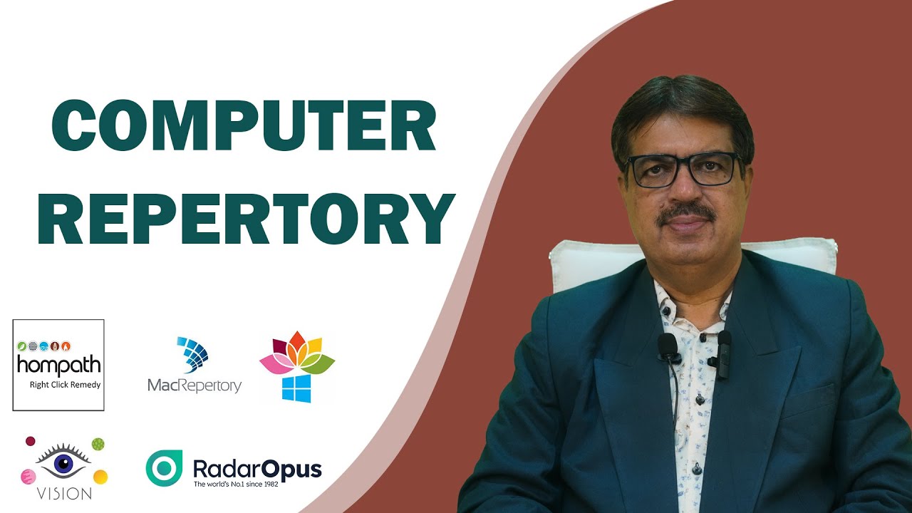 COMPUTER REPERTORY | EXPLAINED BY DR. KEDARNATH A. LONGANI M.D (HOM) | LONGANI CLINICS