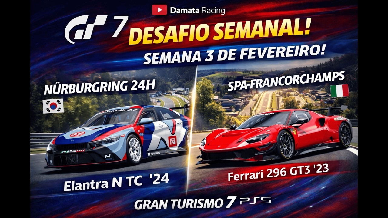 Como passar pelo Desafio Semanal da Semana 3 de Fevereiro | Gran Turismo 7