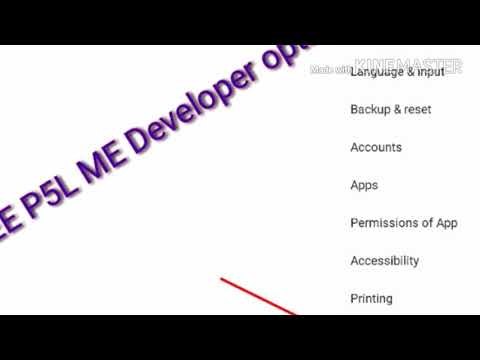 😎GIONEE P5L Me Developer options😎