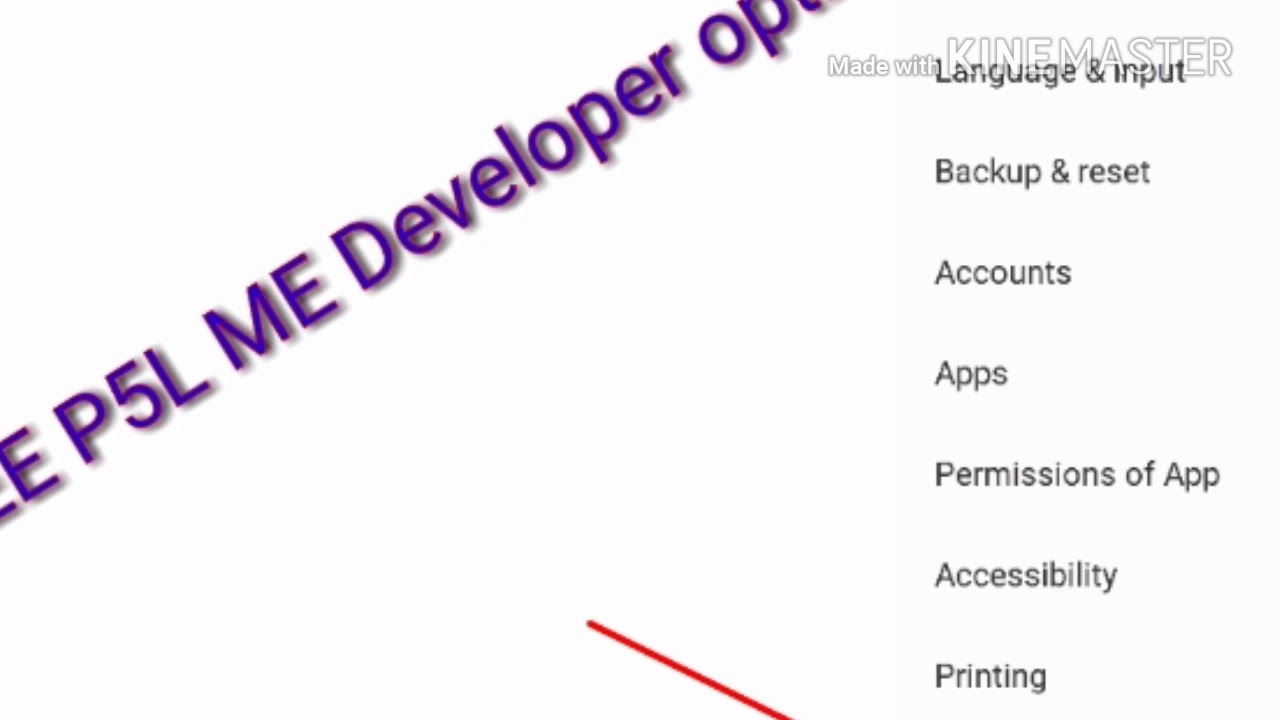 😎GIONEE P5L Me Developer options😎