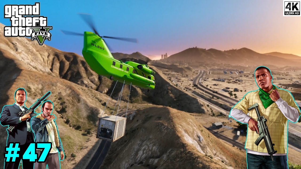 GTA 5 PC - Mission #47 - Monkey Business FULL GAME Walkthrough Gameplay No Commentary [4K 60fps]