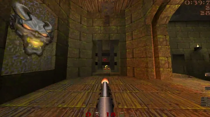 Quake - Easy 100% of e1m3 by kisimov in 0:57 (2s improvement)