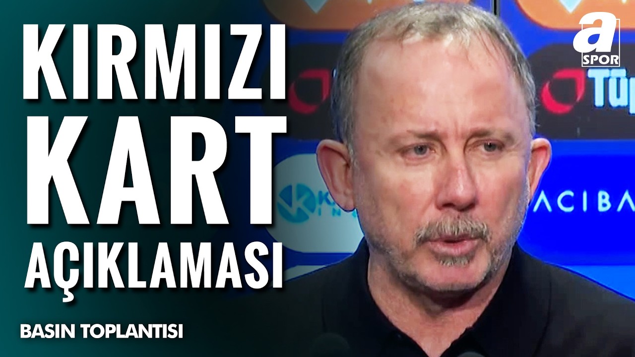 Beşiktaş 0-1 Galatasaray | Sergen Yalçın Maç Sonu Basın Toplantısı