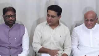 LIVE : BRS Working President KTR addressing the Media in Delhi | ‪@KTarakaRamaRao‬