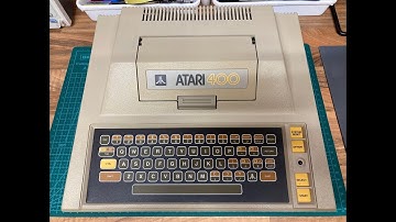 1982 Atari 400 - Post Restoration Testing