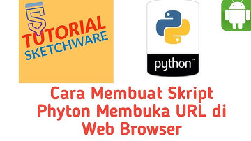 Tutorial Sketchware || Membuat Aplikasi Android .apk || Membuat Skript Phyton Membuka URL di Browser