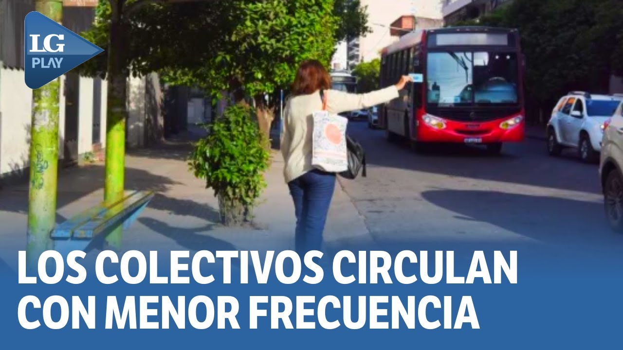 La frecuencia de los colectivos se reduce un 20% por el receso invernal ...