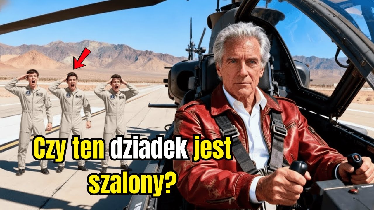 Kapitan kazał staremu weteranowi uruchomić Apache'a dla żartu — aż pułkownik usłyszał wirniki